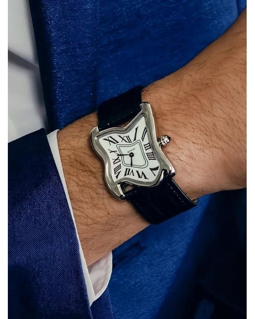Laphont Blue Melting 34Mm Watch