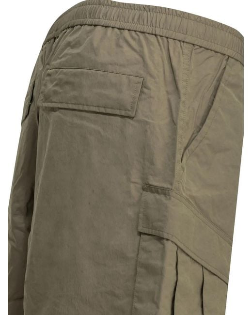 Daiwa Pier39 Green Elasticated-Waist Cargo Shorts for men