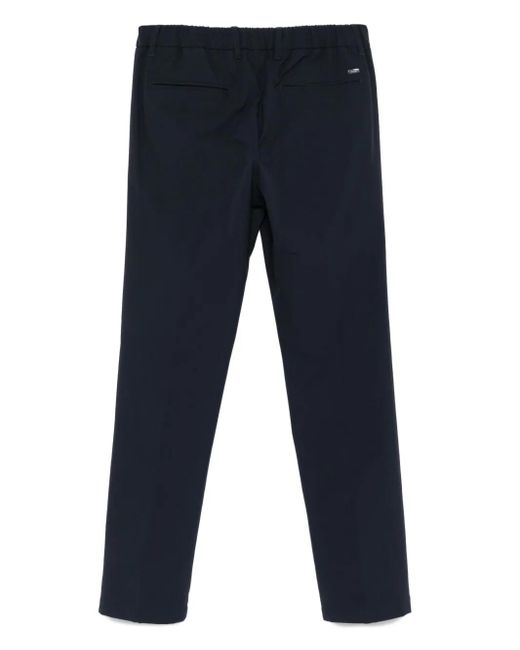 Herno Blue Drawstring Trousers for men