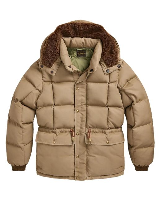 RRL Gewatteerd Jack in het Brown voor heren