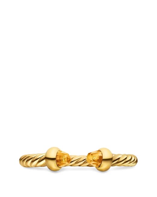 David Yurman Metallic Micro Cablespira Flex Open Ring