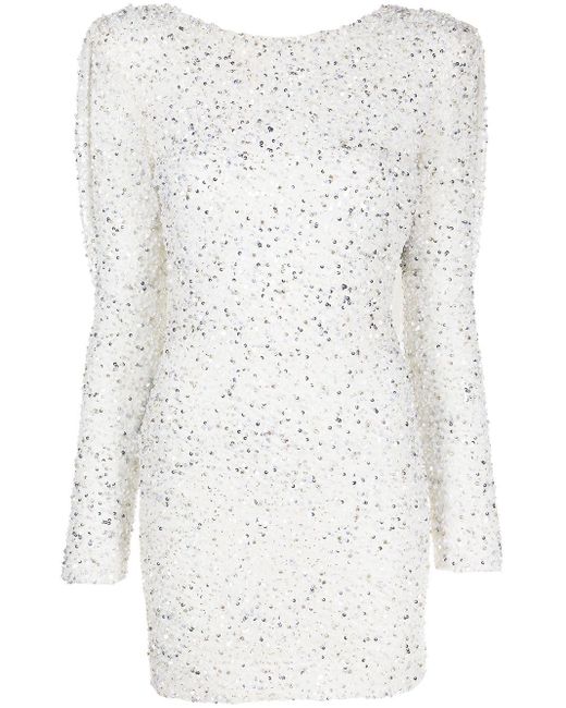 retrofete white sequin