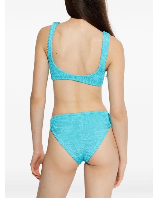 Paramidonna Blue Textured Bikini