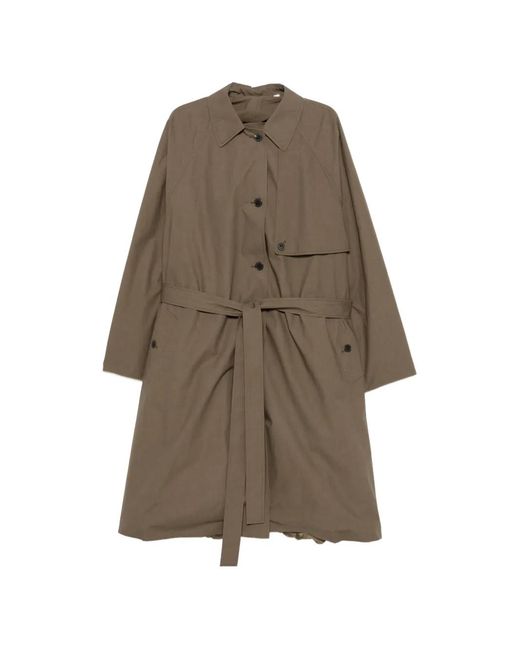 Calvin Klein Natural Trench Zeland À Taille Ceinturée