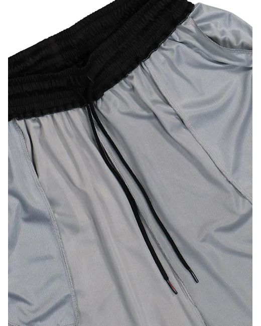 PROTOTYPES Gray Inside Out Football Shorts for men