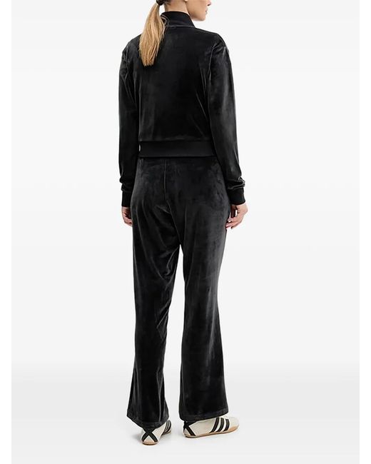 Adidas Black Zip-Up Tracksuit