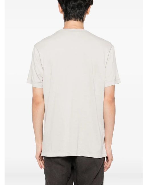 James Perse White Lotus T-Shirt for men
