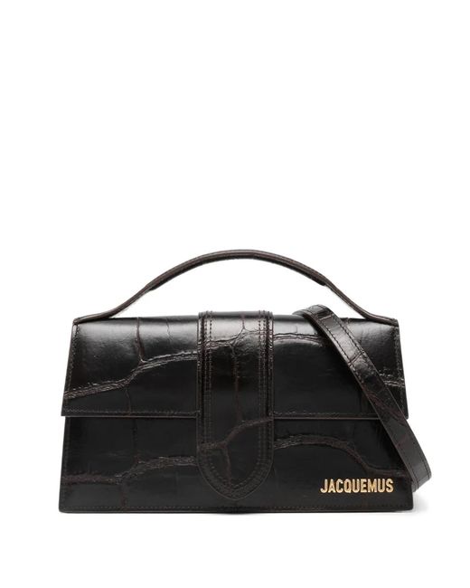 Jacquemus Black Kids' Top Handle Tote Bag