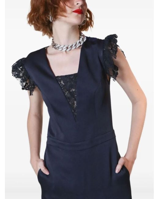 Lethicia Bronstein Blue Clover Club Jumpsuit