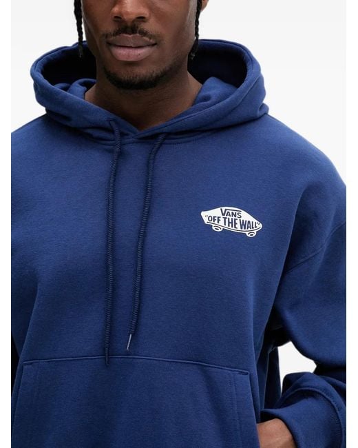 Vans Blue Double Standard Pullover Hoodie for men