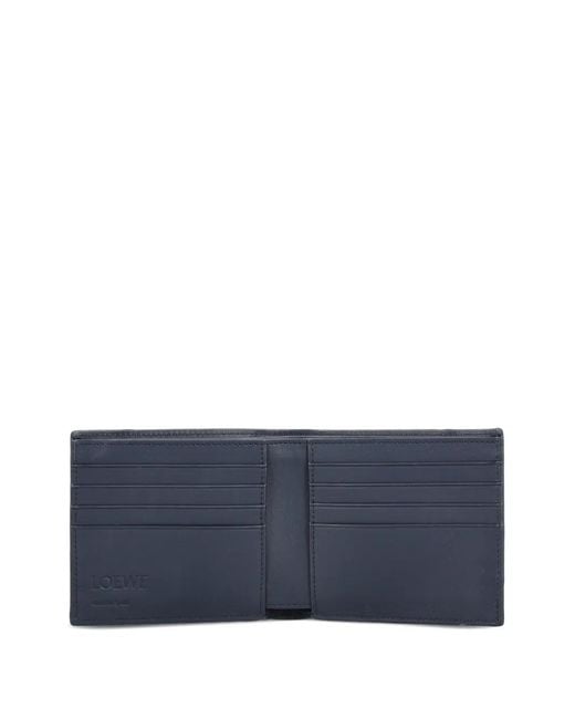 Loewe Gray Puzzle Leather Wallet for men