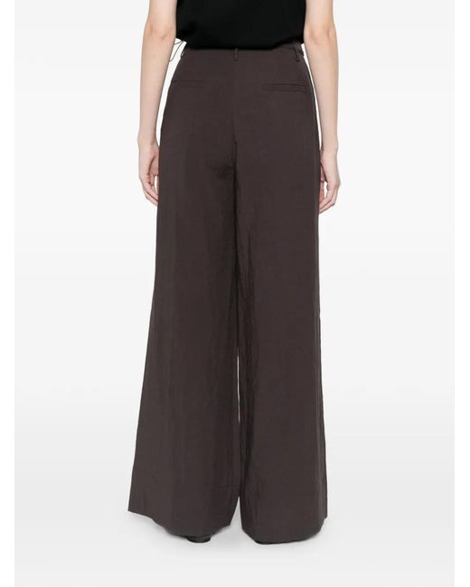 ELEH Brown Malva Tie Waist Trousers