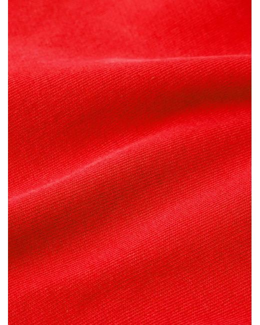 Sporty & Rich Red Health Club Baseball T-Shirt