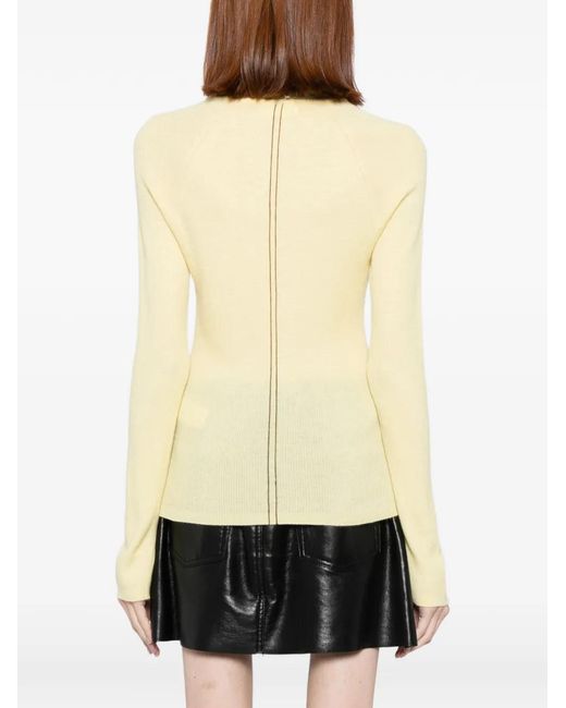 CUDDLEUP Natural Cashmere Top