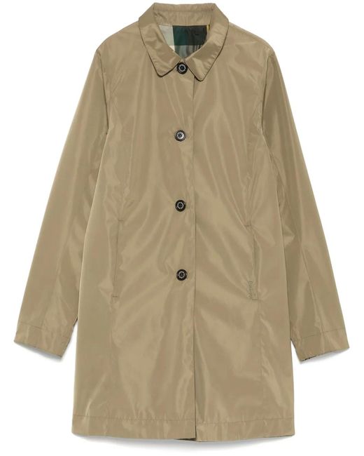Abrigo Babbity Barbour de color Natural