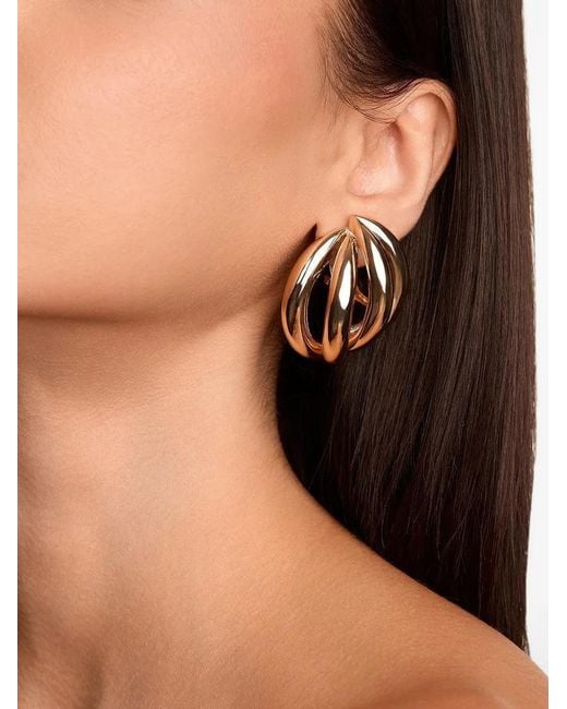 Jennifer Fisher Black Abstract Line Earrings