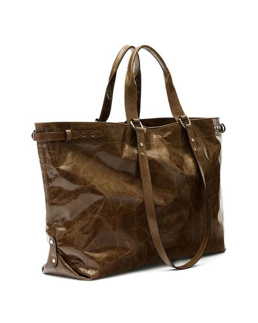 Isabel Marant Brown Winna Tote Shoulder Bag