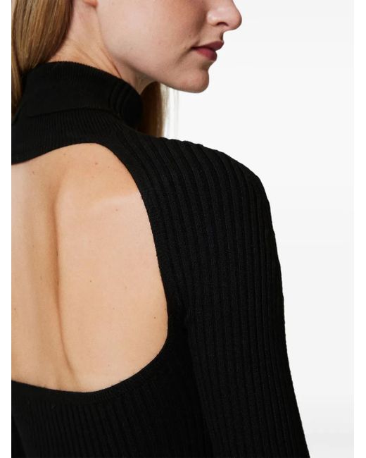 Twinset Uitgesneden Jurk in het Black