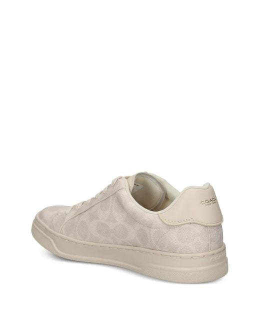 COACH Multicolor High Line Patterned Sneakers