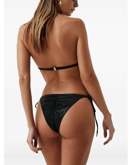 SOFIA ERHAN Black Triangle Bikini