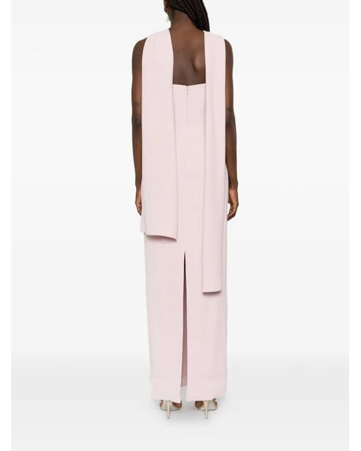 solace london halter dress Fashion Dresses Amelle Ruffle Solace London Black Gown New Arrivals The Rona maxi dress by Solace London is a stunning addition to any luxury wardrobe Solace London Dresses Red 