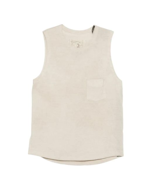 Ziggy Chen Natural Chest-Pocket Vest for men