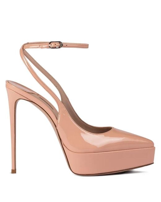 Le Silla Pink Uma Platform Pumps