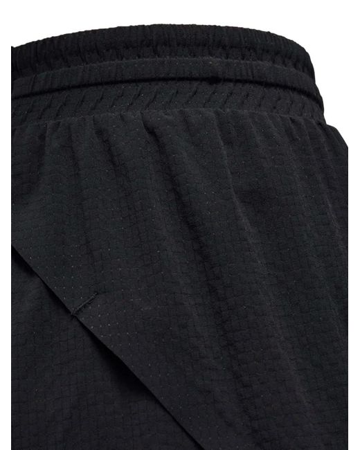 Y-3 Black Signature-Print Shorts
