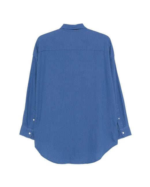 Denimist Blue Patch-Pocket Button-Up Top