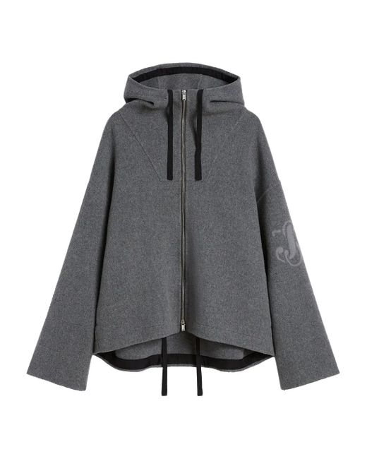 Jil Sander Jacke Mit Filz-Finish in Gray für Herren