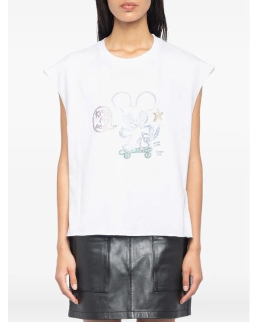 Canotta Cloe di Zadig & Voltaire in White