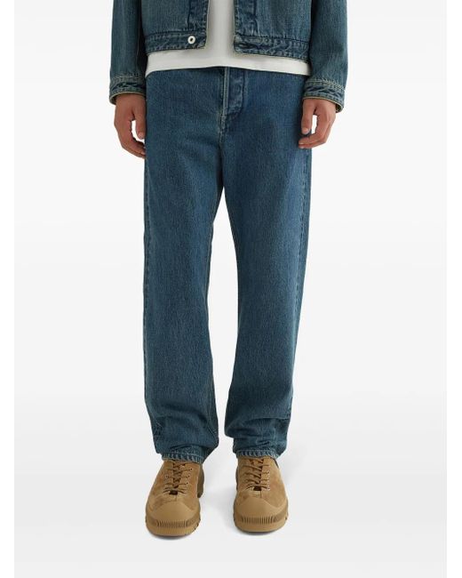 Jil Sander Blue Regular-Fit Jeans for men