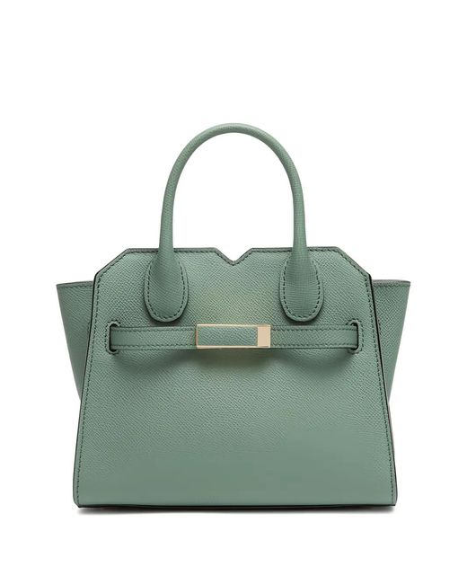 Borsa Mini di Valextra in Green