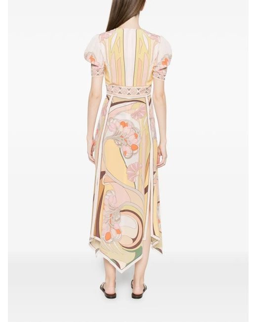 LaDoubleJ White Placée Cherie Scarf Dress