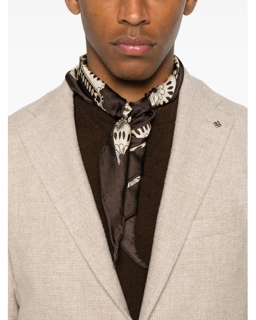 メンズ Tagliatore Single-breasted Blazer Natural