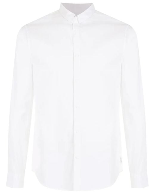 ARMANI EXCHANGE Button-Up Overhemd in het White voor heren