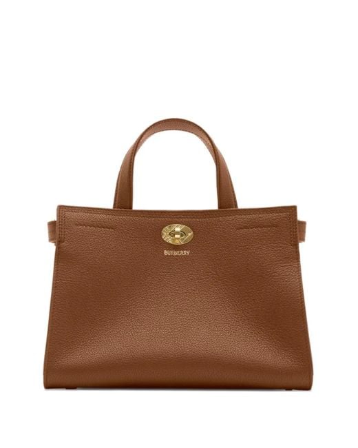 Burberry Brown Mini Cotswolds Tote Bag