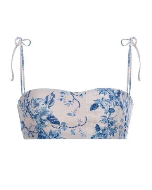 Agua Bendita Blue Primavera Bikini Set