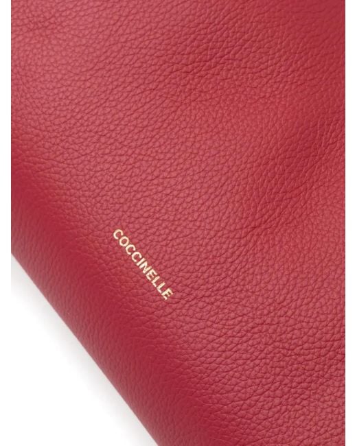 Coccinelle Boheme ショルダーバッグ S Red