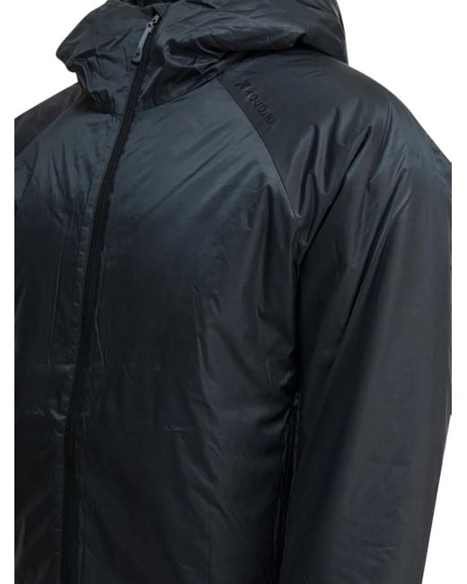 Houdini Sportswear Black Dunfri Padded Coat for men