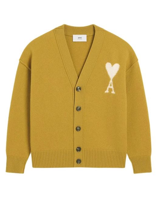 AMI Ami De Coeur カーディガン Yellow