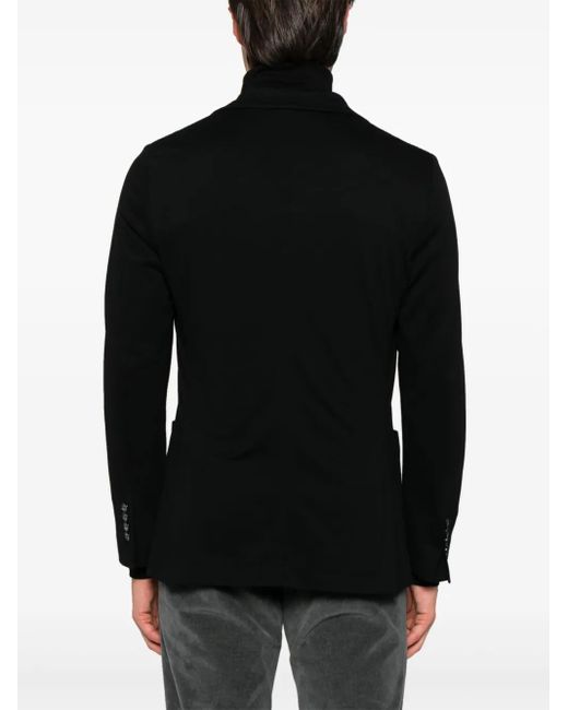 Circolo 1901 Black Piqué Blazer for men