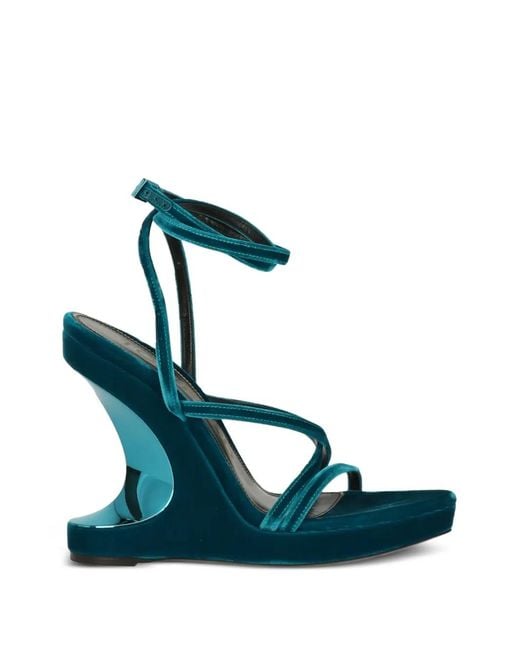 Tom Ford Blue Strappy Sandals