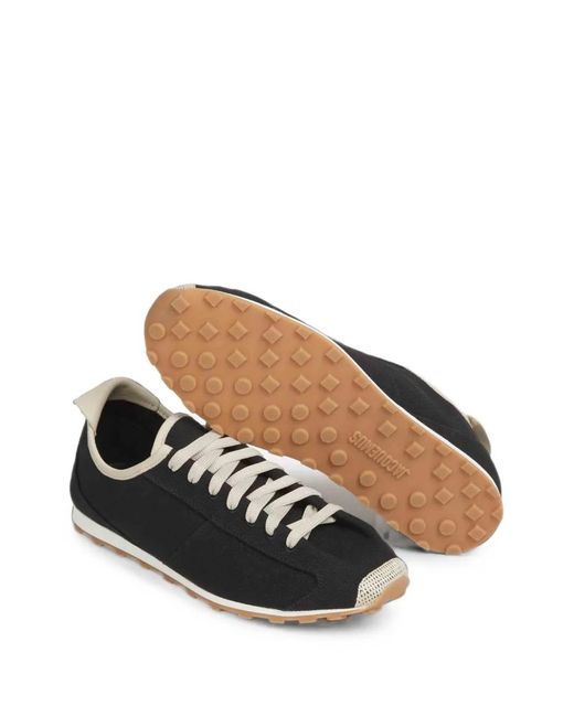 Jacquemus Black The Tennis Soft And Lightweight Sneakers for men