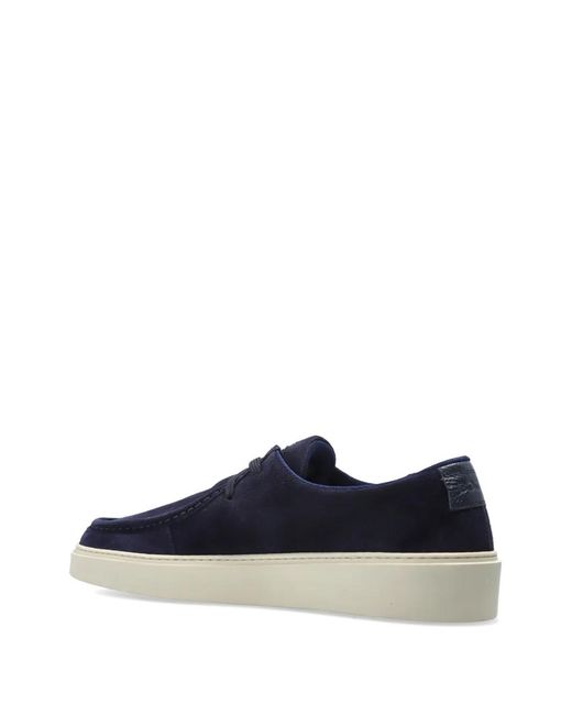 Bogner Blue Lace-Up Sneakers for men