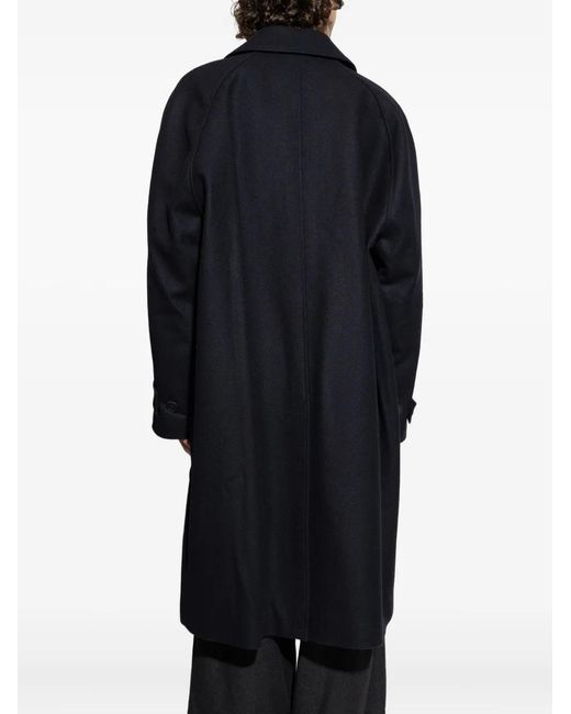 Studio Nicholson Blue Cabo Single-Breasted Coat for men