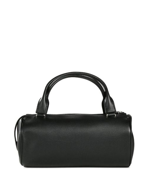 The Row Black Edith Tote Bag