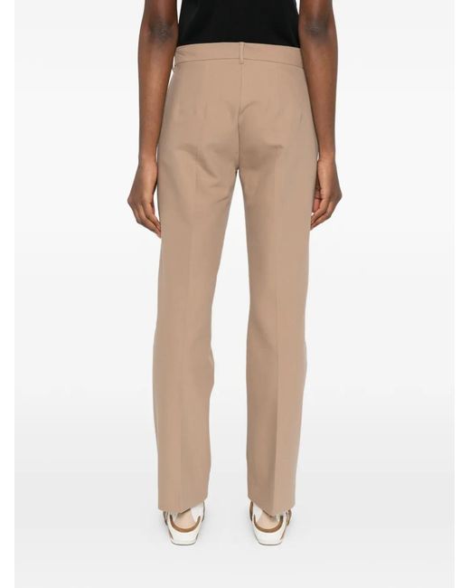 Max Mara Natural Belt-Loop Trousers