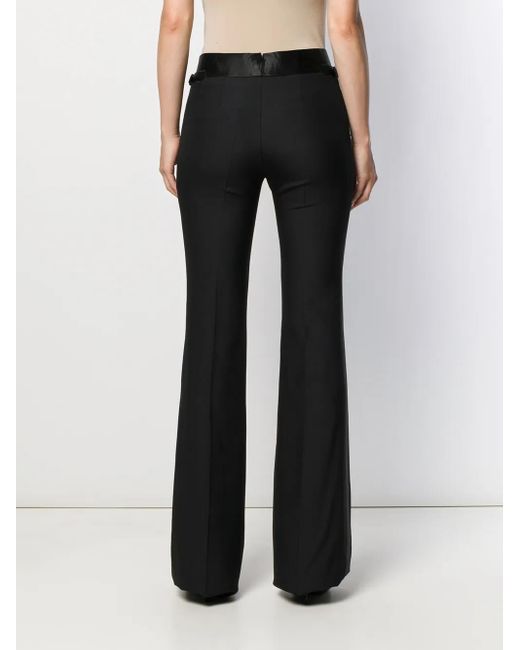Tom Ford Black Flared Tailored Trousers