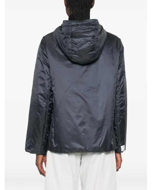 Max Mara Blue Greenh Zip-Up Jacket